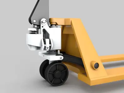 Pallet Jack 3D model by Ahmet-Karaca