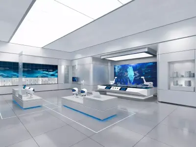 Future Manufacturing Hub 3D model