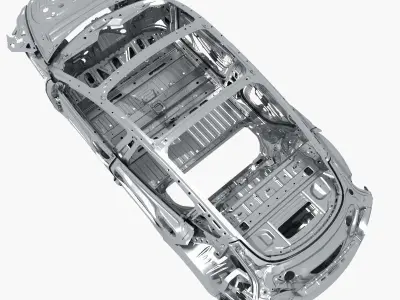 Car  frame 3D model