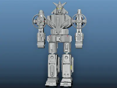 Dairugger XV - MaxLab Version 3D print model