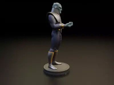 Brainiac The Collector of Worlds Statue 3D print model