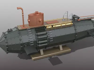 U Boot Fantasy U1 3D model