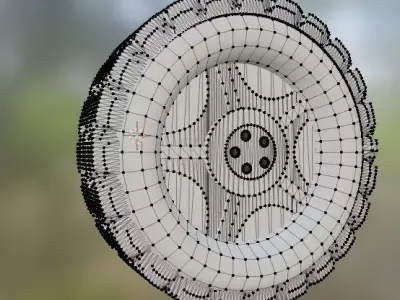 Wheel 3D 3D model