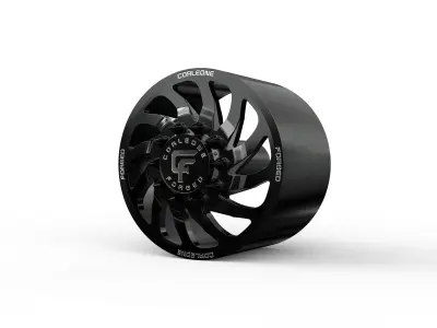 corleone front delitto dually wheel 3D print model