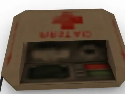 emergency doctor box 3D model