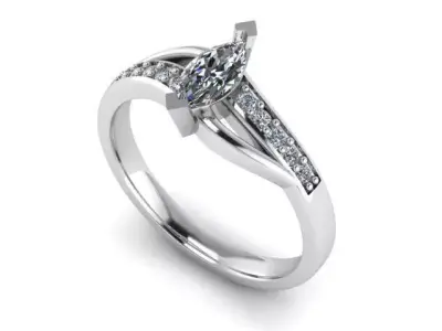 free diamond Free 3D print model