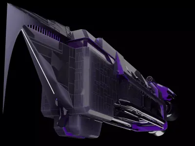EXPANSION SPACESHIP Free 3D model