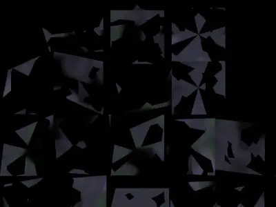 Uncut Gem Ruby Low-poly 3D model