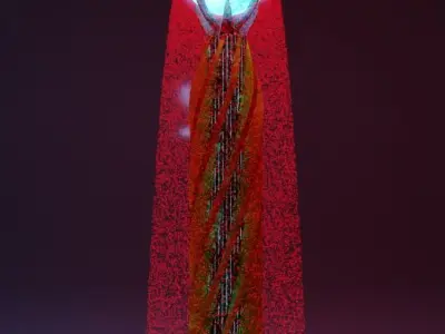 Sci-fi Tower  Low-Poly  Game-Ready 4K PBR Textures Free low-poly 3D model