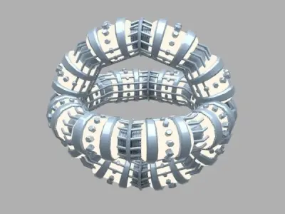 gadget ring Free low-poly 3D model