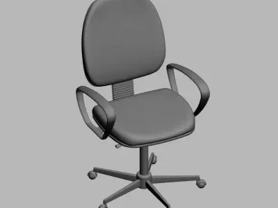 office chair 16 3D model