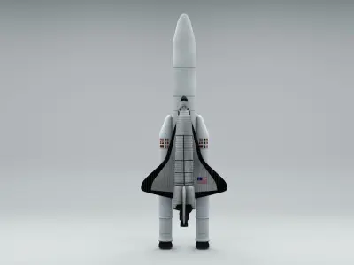 Space Shuttle 3D model get