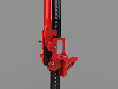 Hi-Lift 4x4 Farm Jack Low-poly 3D model