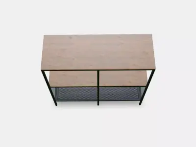 FJALLBO Shelving unit 2 Low-poly 3D model