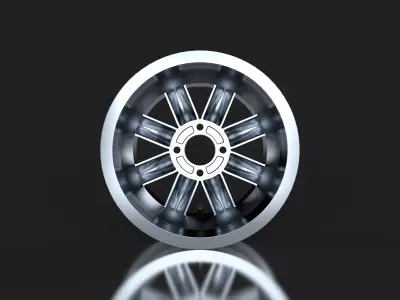 Minilite 15 Inch Wheel Pack 3D model