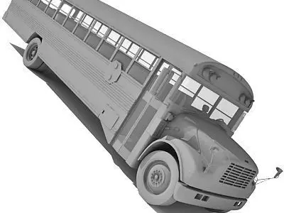 School Bus 3D model