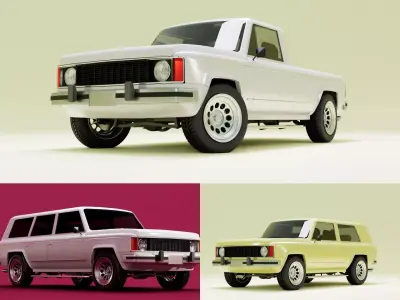 80s generic truck suv pack