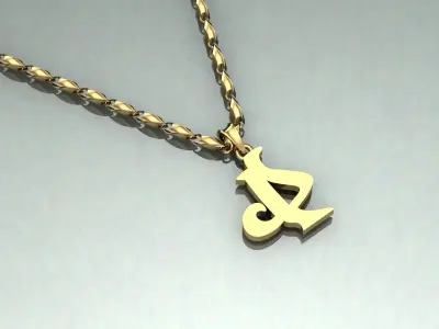 Pendant P-p1 3D print model