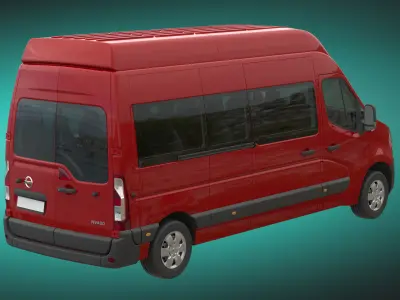 Nissan NV400 Passenger Minibus L3H3 3D model