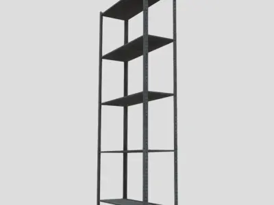 Rack standard Low-poly 3D model