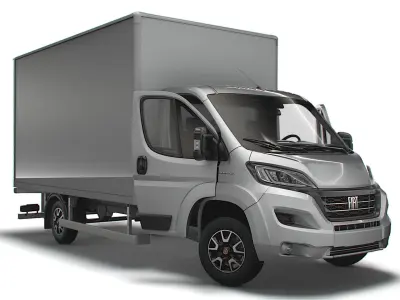 Fiat Ducato Box HQInterior 4300WB 2023 3D model