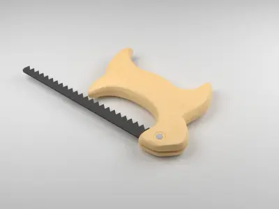 Pocket saw 3D model