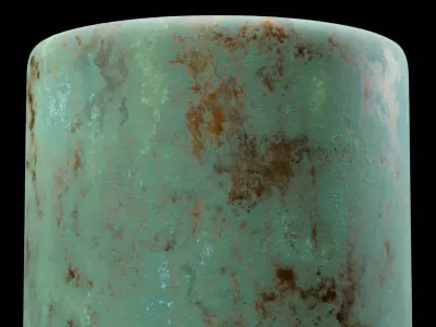 Oxidized Bronze Substance material and textures Texture