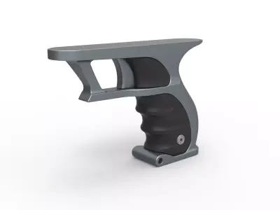 Handle for cosplay blaster pistol 2 3D print model