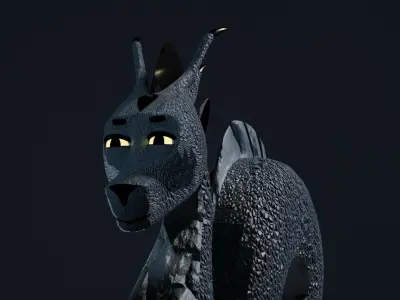 Dragon 3D model 3