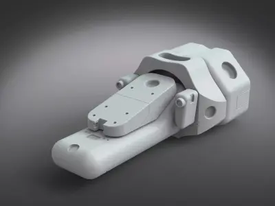 Mechanical part transporter 3D model