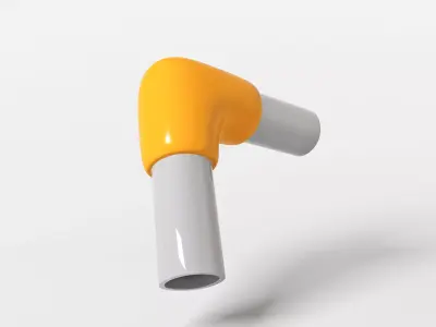 Piping Connections 3D model