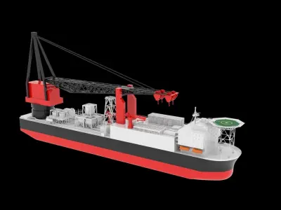 Vessel DLS 4200  3D model