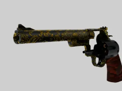 The Smith and wesson model 29 3D model