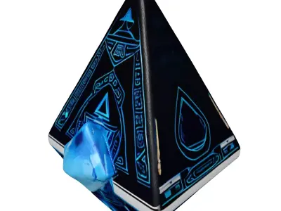 SciFi Energy Core Artifact 3D model purchase