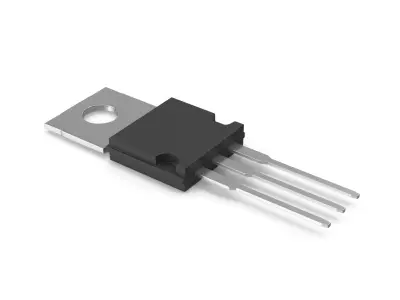 Power Resistor Low-poly 3D model purchase
