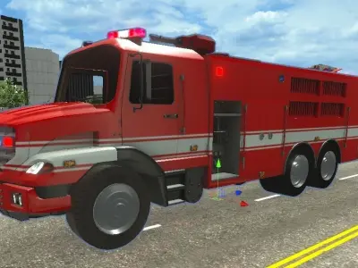 FIRE TRUCK 3D model by mawaic49
