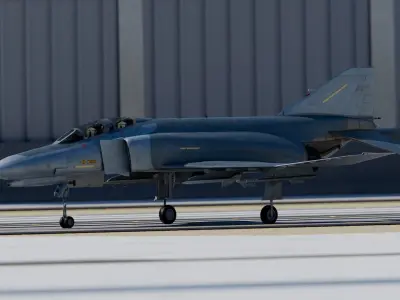  McDonnel Douglas F-4E Phantom II 3D model