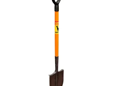bayonet shovel Low-poly 3D model