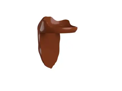 Custom3Dprint Minifigure Accessory - Minifigure Beard S1 - 08 3D print model
