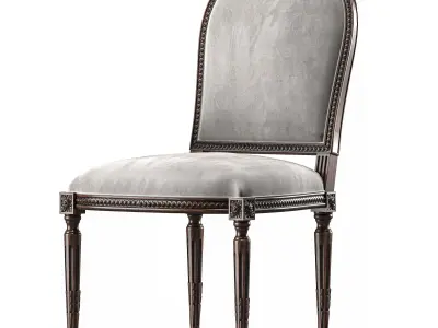 chairish chair art 7847 3D model