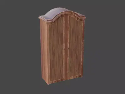 Wardrobe Low-poly 3D model get