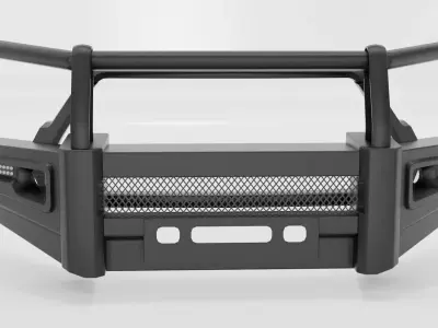 BUMPER CUSTOM FOR TOYOTA HILUX  3D model