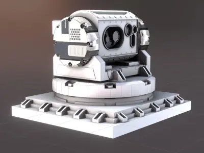 Laser Range Finder 3D model