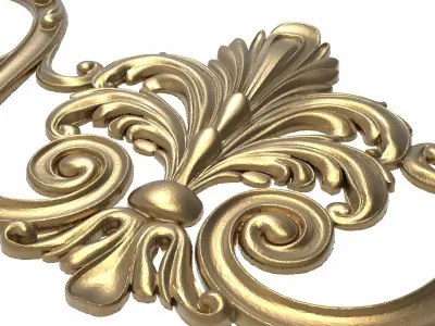 decorative pattern ready for 3D printing 3D model 73