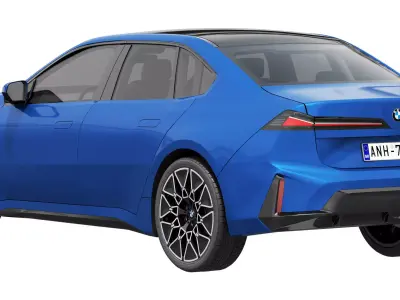 Electric sedan i3 2027 3D model