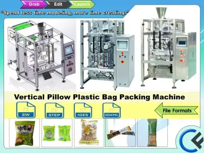 Packing Machine MZ320 3D model