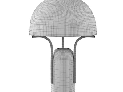 Affinity Medium Dome Table Lamp 3D model