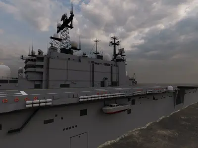 Frigate type-Warship  3D model