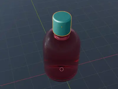 perfume bottle 3D model purchase
