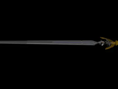 Tensei shitara Ken deshita - Reincarnated as a Sword Shishou 3D model